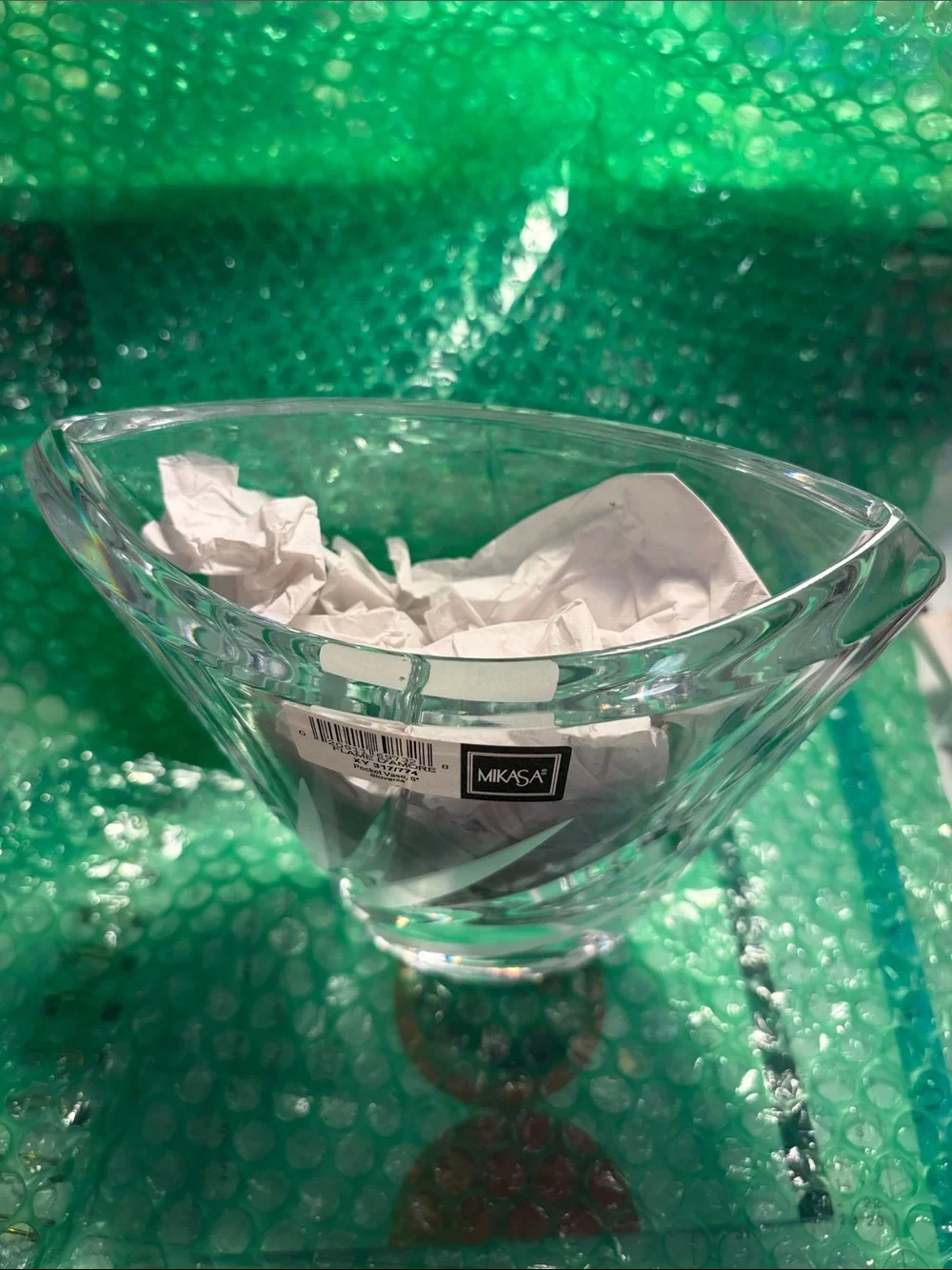 Mikasa pocket vasa, new with tag
